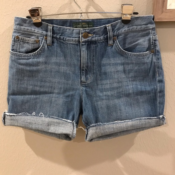 Ralph Lauren Jeans Co Denim Cut off Shorts - Picture 1 of 4
